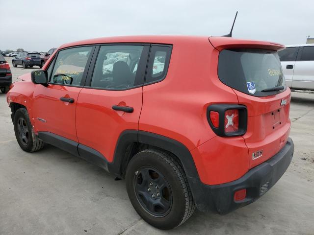 Image 2 of 2021 JEEP RENEGADE SPORT 2021 with VIN ZACNJCABXMPM92229
