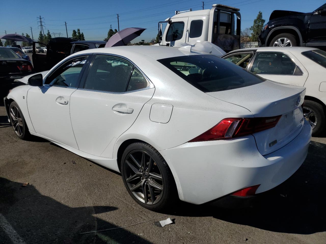 Image 2 of 2015 LEXUS IS 250 2015 with VIN JTHBF1D24F5063878