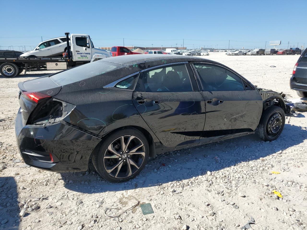 Image 3 of 2020 HONDA CIVIC SPORT 2020 with VIN 2HGFC2F87LH566927