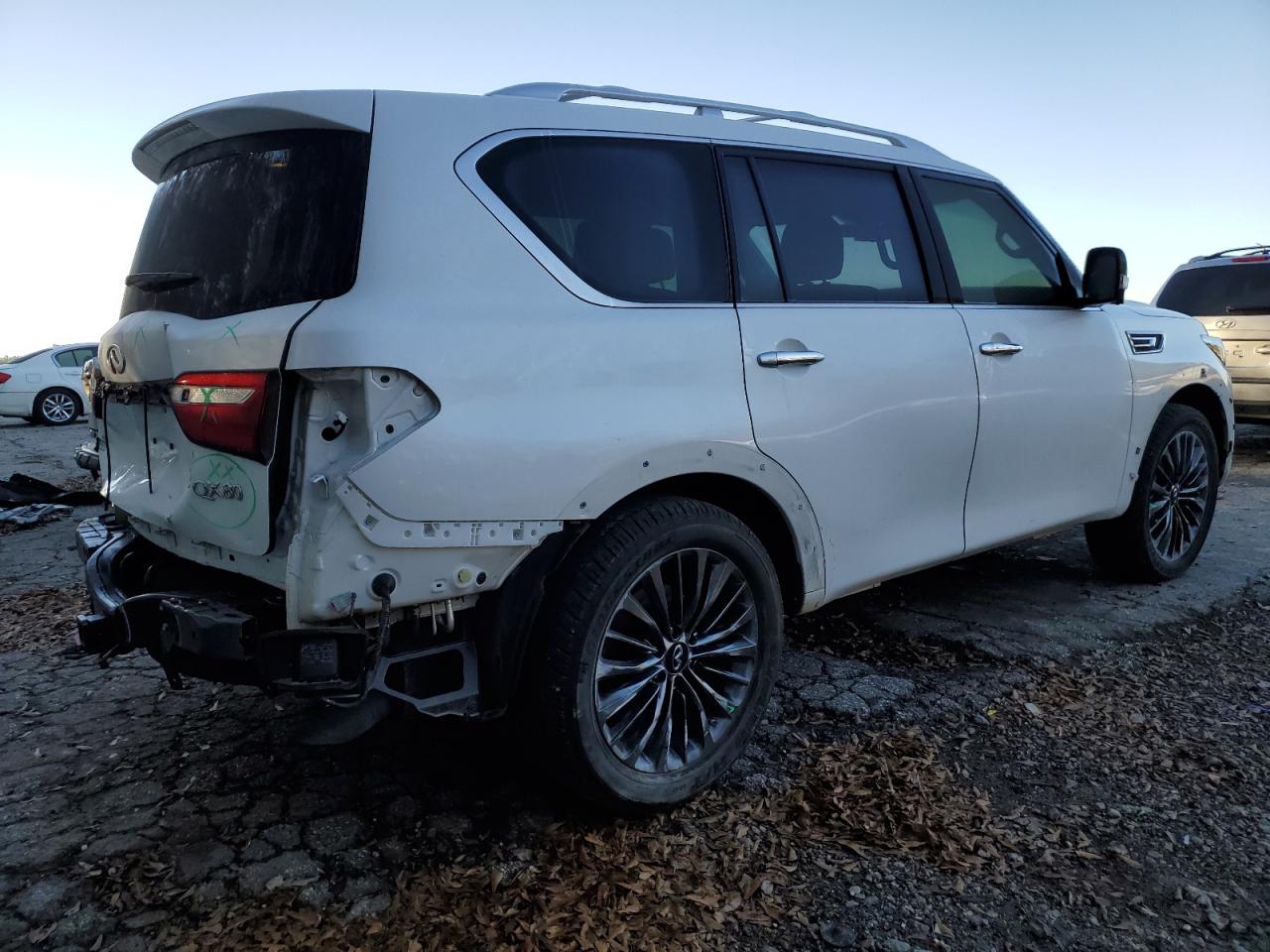 Image 3 of 2021 INFINITI QX80 LUXE 2021 with VIN JN8AZ2AF2M9720799
