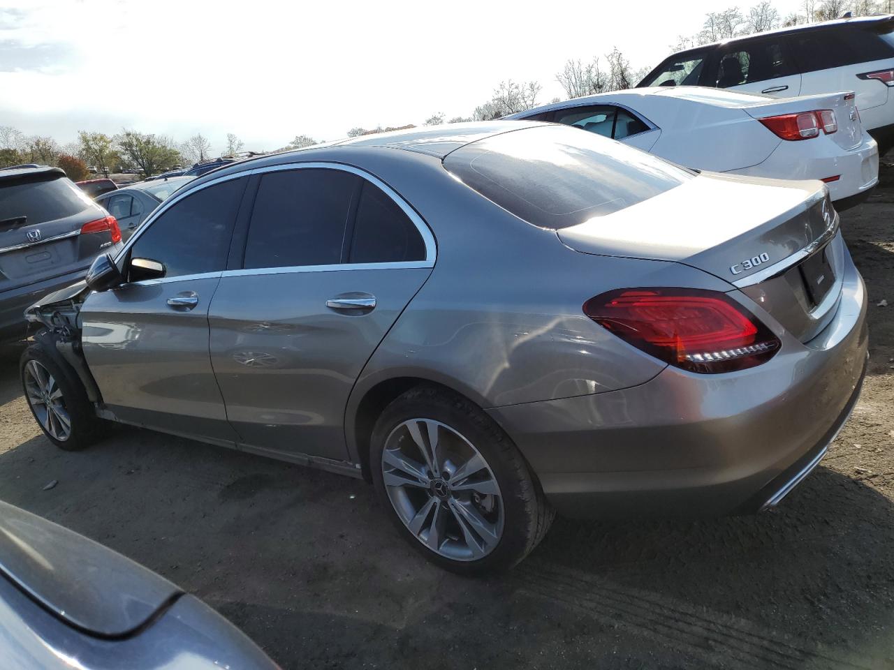 Image 2 of 2020 MERCEDES-BENZ C 300 4MATIC 2020 with VIN WDDWF8EB2LR550789