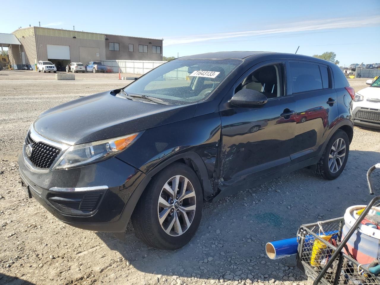 Image 1 of 2016 KIA SPORTAGE LX 2016 with VIN KNDPB3AC3G7856090
