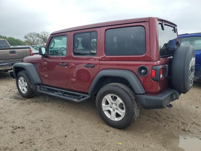 Image 2 of 2021 JEEP WRANGLER UNLIMITED SPORT 2021 with VIN 1C4HJXDGXMW841388