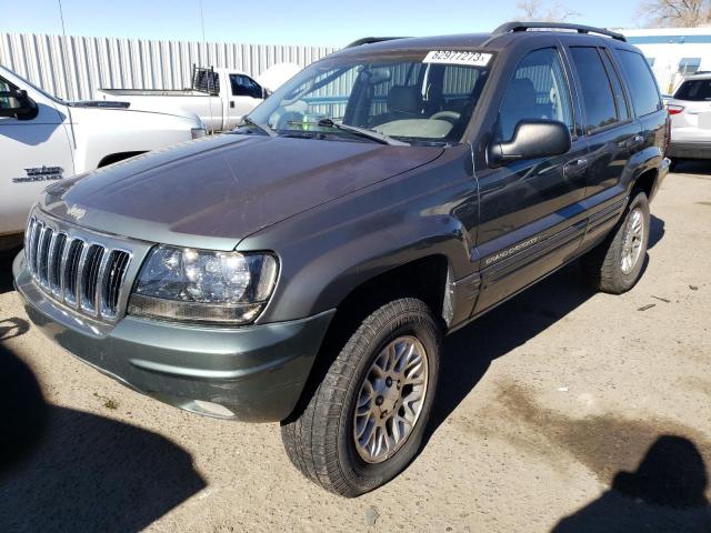 Image 1 of 2002 JEEP GRAND CHEROKEE LIMITED 2002 with VIN 1J8GW58N42C205230
