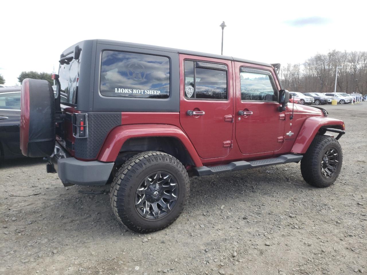 Image 3 of 2013 JEEP WRANGLER UNLIMITED SPORT 2013 with VIN 1C4BJWDG7DL569514