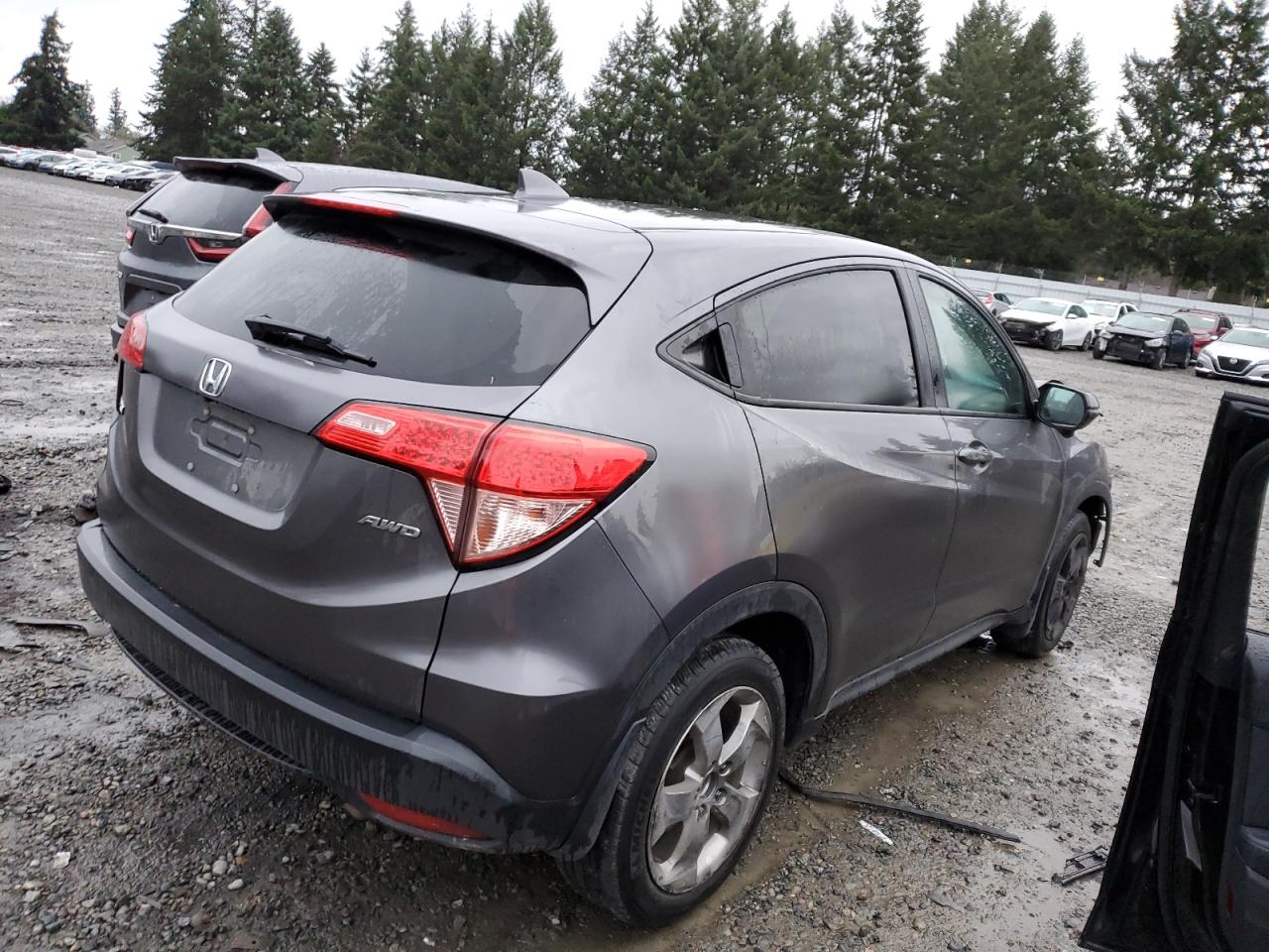 Image 3 of 2017 HONDA HR-V EX 2017 with VIN 3CZRU6H5XHM722481