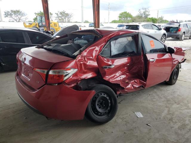 Image 3 of 2014 TOYOTA COROLLA L 2014 with VIN 2T1BURHE1EC013953