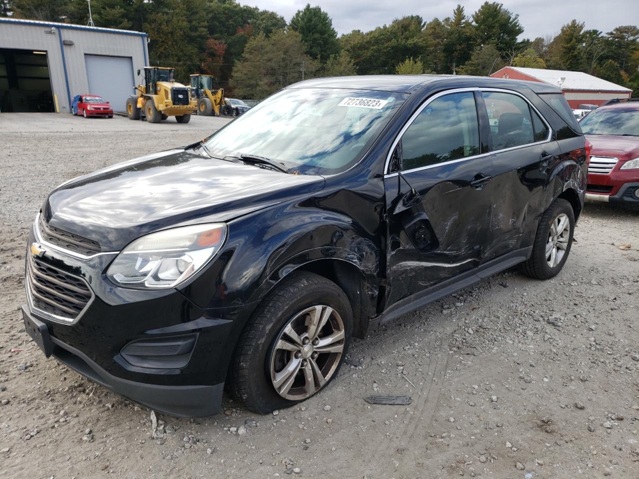 Image 1 of 2016 CHEVROLET EQUINOX LS 2016 with VIN 2GNFLEEK4G6279115
