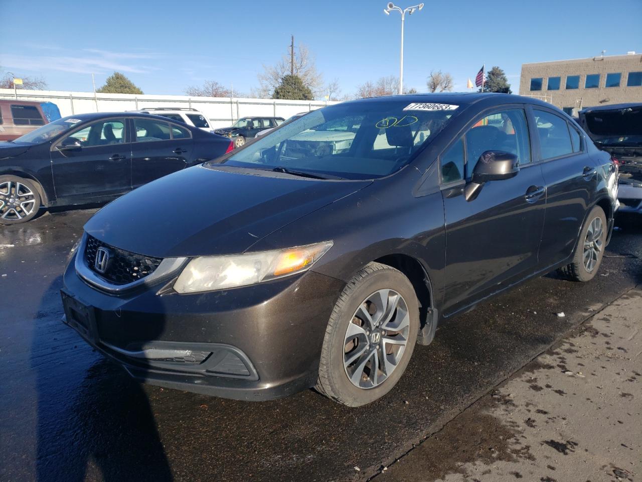 Изображение 1 2013 HONDA CIVIC EX 2013 с VIN 19XFB2F8XDE038880