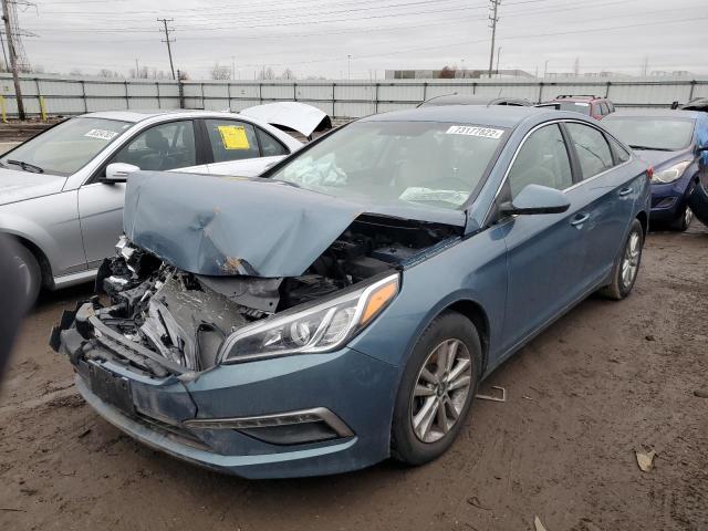 Image 1 of 2015 HYUNDAI SONATA SE 2015 with VIN 5NPE24AF4FH068176