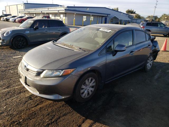 Изображение 1 2012 HONDA CIVIC LX 2012 с VIN 19XFB2F54CE367398