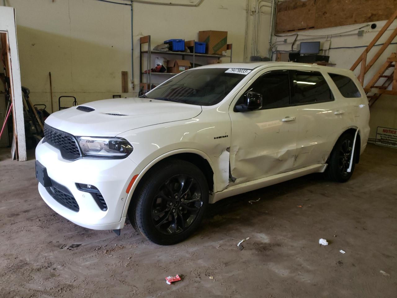 Image 1 of 2021 DODGE DURANGO R/T 2021 with VIN 1C4SDJCT6MC805837