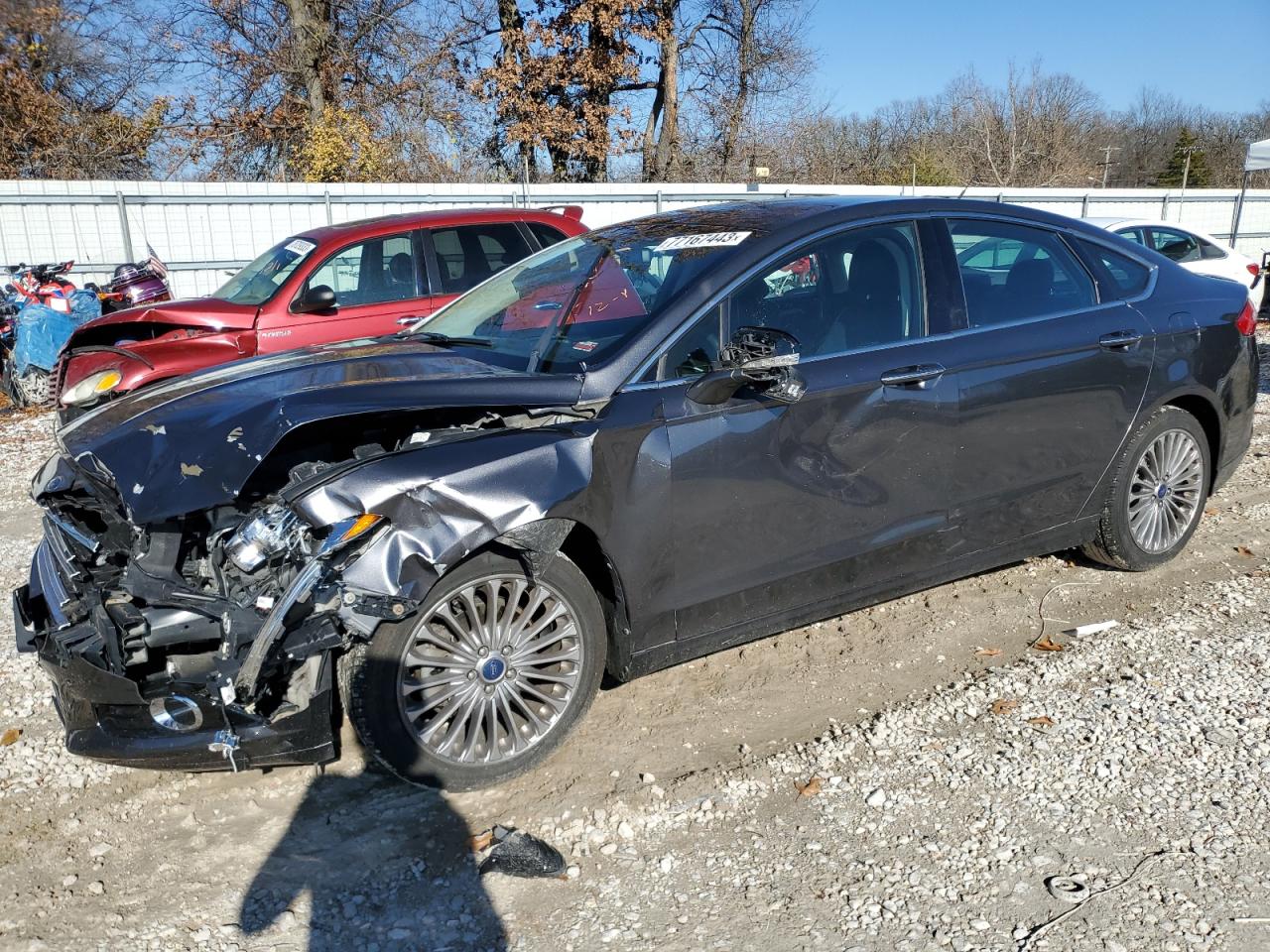 Image 1 of 2015 FORD FUSION TITANIUM 2015 with VIN 3FA6P0K97FR268673