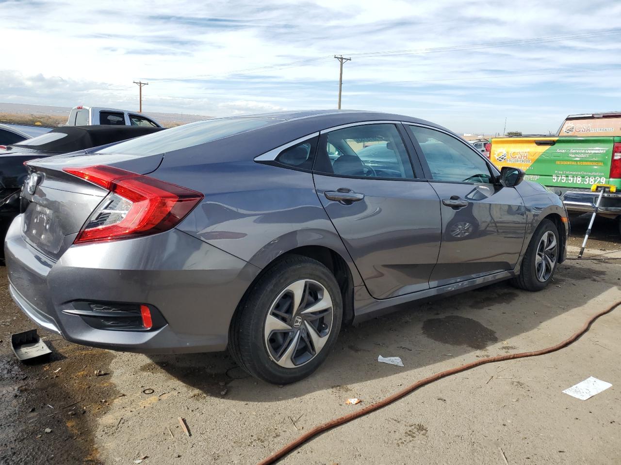 Image 3 of 2020 HONDA CIVIC LX 2020 with VIN 19XFC2F68LE007203