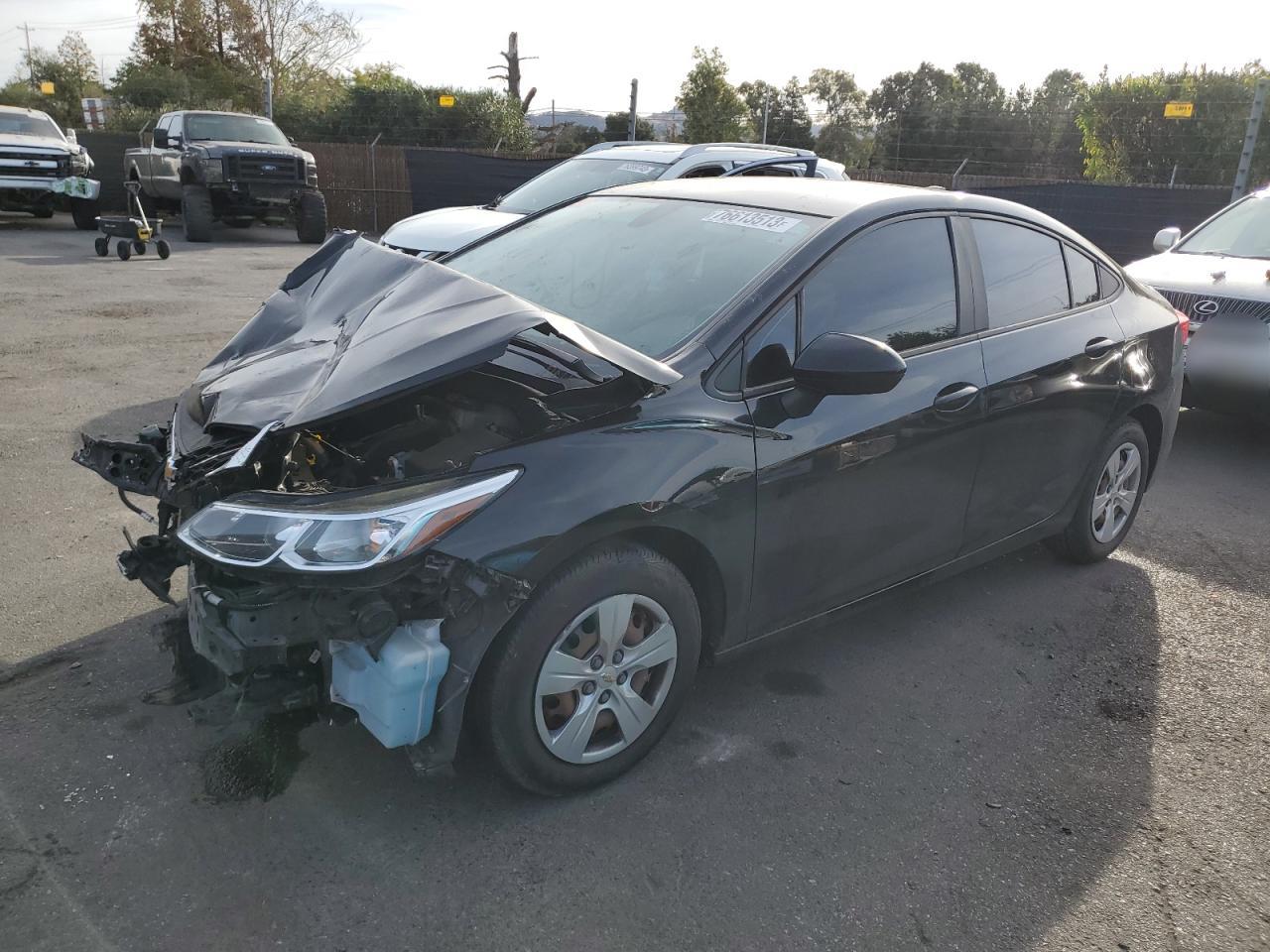 Image 1 of 2017 CHEVROLET CRUZE LS 2017 with VIN 1G1BC5SMXH7171315