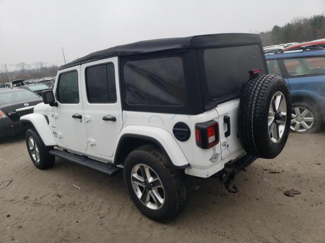 Image 2 of 2020 JEEP WRANGLER UNLIMITED SAHARA 2020 with VIN 1C4HJXEG0LW189717