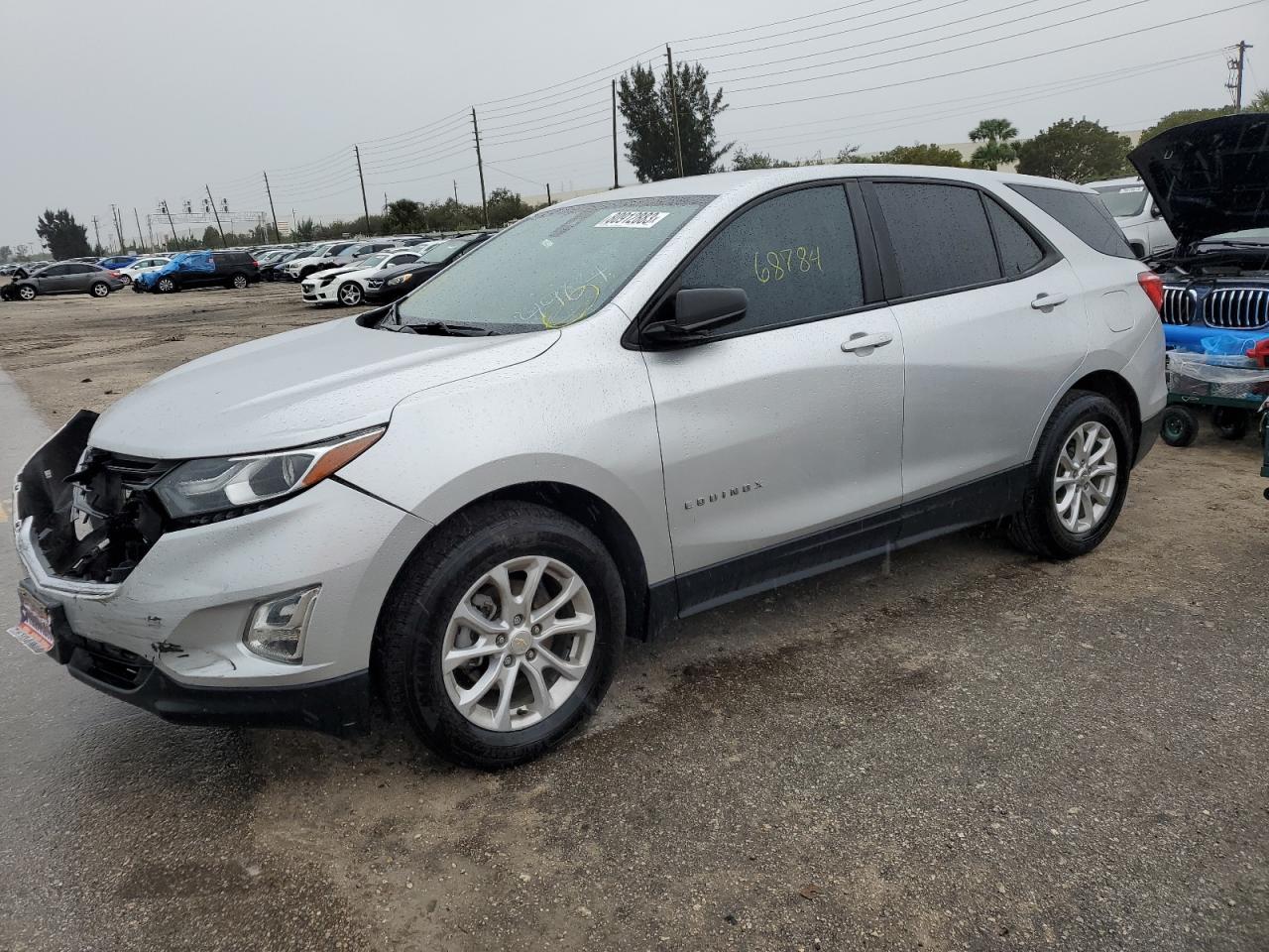 Image 1 of 2020 CHEVROLET EQUINOX LS 2020 with VIN 3GNAXHEV5LS594964