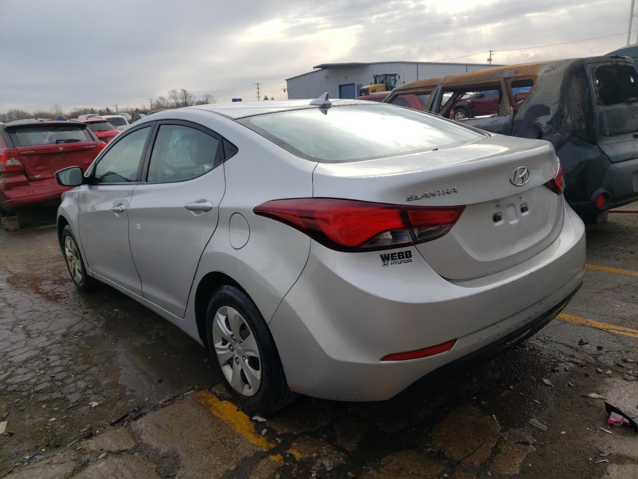 Изображение 2 2016 HYUNDAI ELANTRA SE 2016 с VIN 5NPDH4AE9GH750862