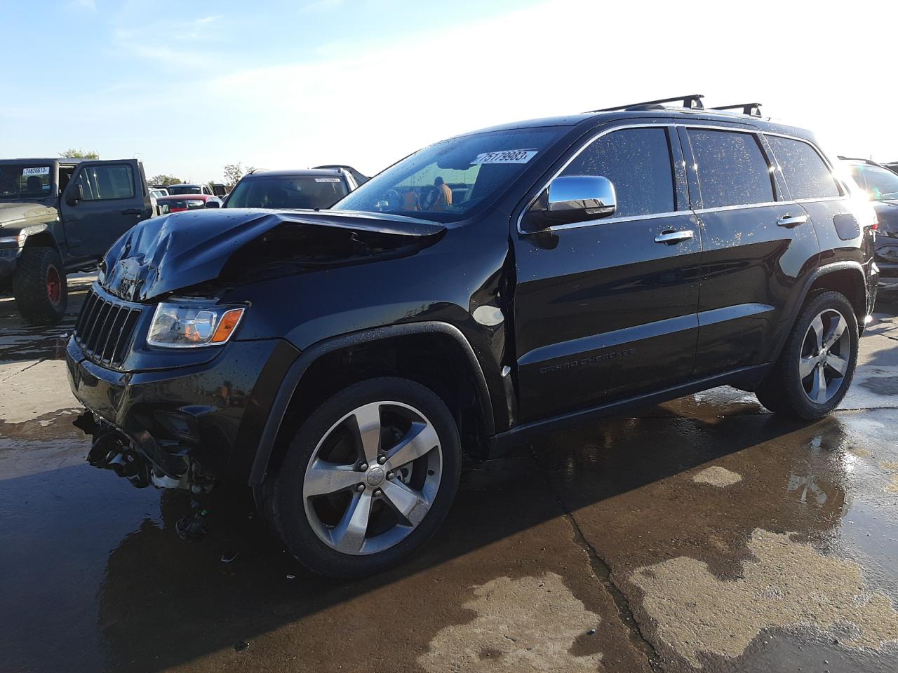Obraz 1 z 2014 JEEP GRAND CHEROKEE LIMITED 2014 z VIN 1C4RJEBG4EC185347