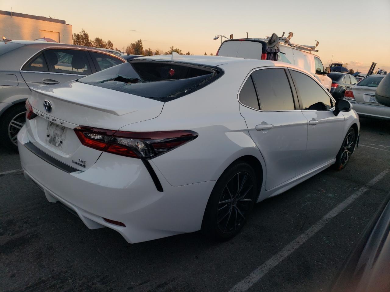 Image 3 of 2022 TOYOTA CAMRY NIGHT SHADE 2022 with VIN 4T1G31AK3NU596146