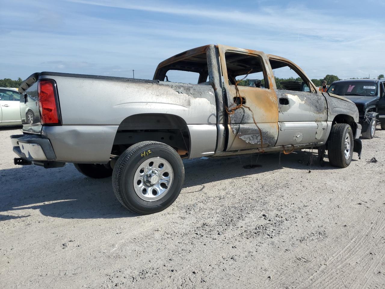 Изображение 3 2007 CHEVROLET SILVERADO C1500 CLASSIC CREW CAB 2007 с VIN 2GCEC13V871148132
