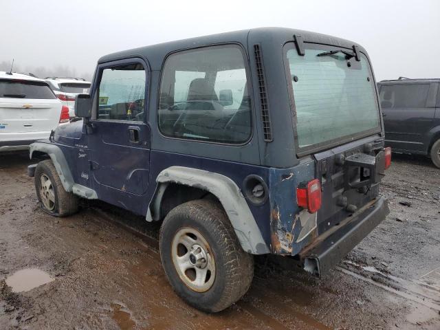Изображение 2 2001 JEEP WRANGLER / TJ SPORT 2001 с VIN 1J4FA49S01P325883