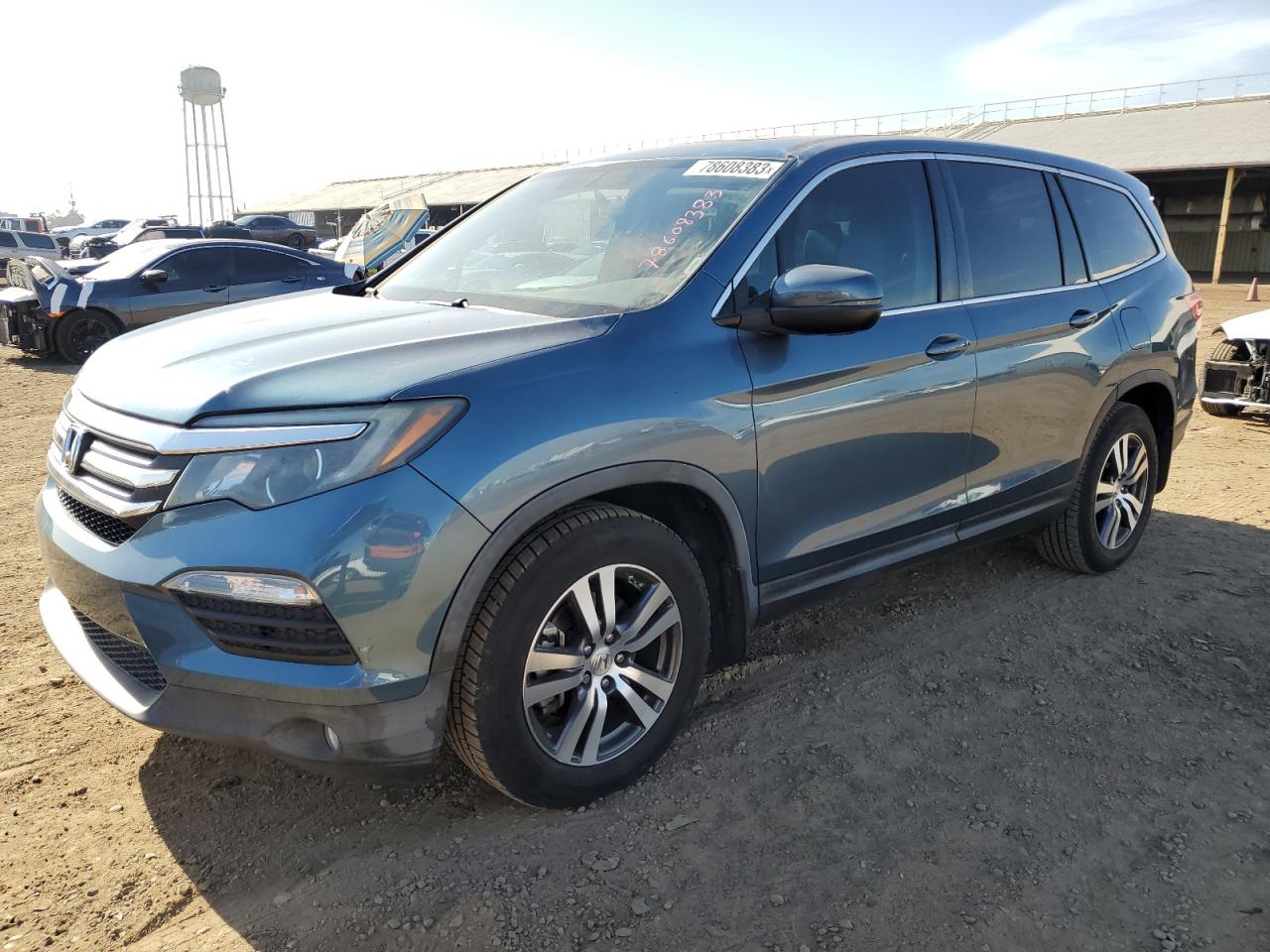 Image 1 of 2016 HONDA PILOT EXL 2016 with VIN 5FNYF5H54GB018866