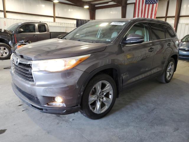 Obraz 1 z 2016 TOYOTA HIGHLANDER LIMITED 2016 z VIN 5TDDKRFH1GS290799