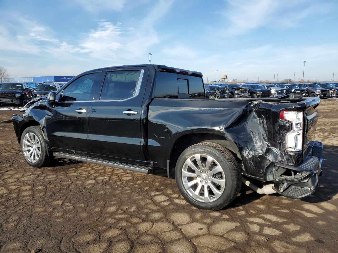 Obraz 2 z 2019 CHEVROLET SILVERADO K1500 HIGH COUNTRY 2019 z VIN 1GCUYHEL8KZ408398