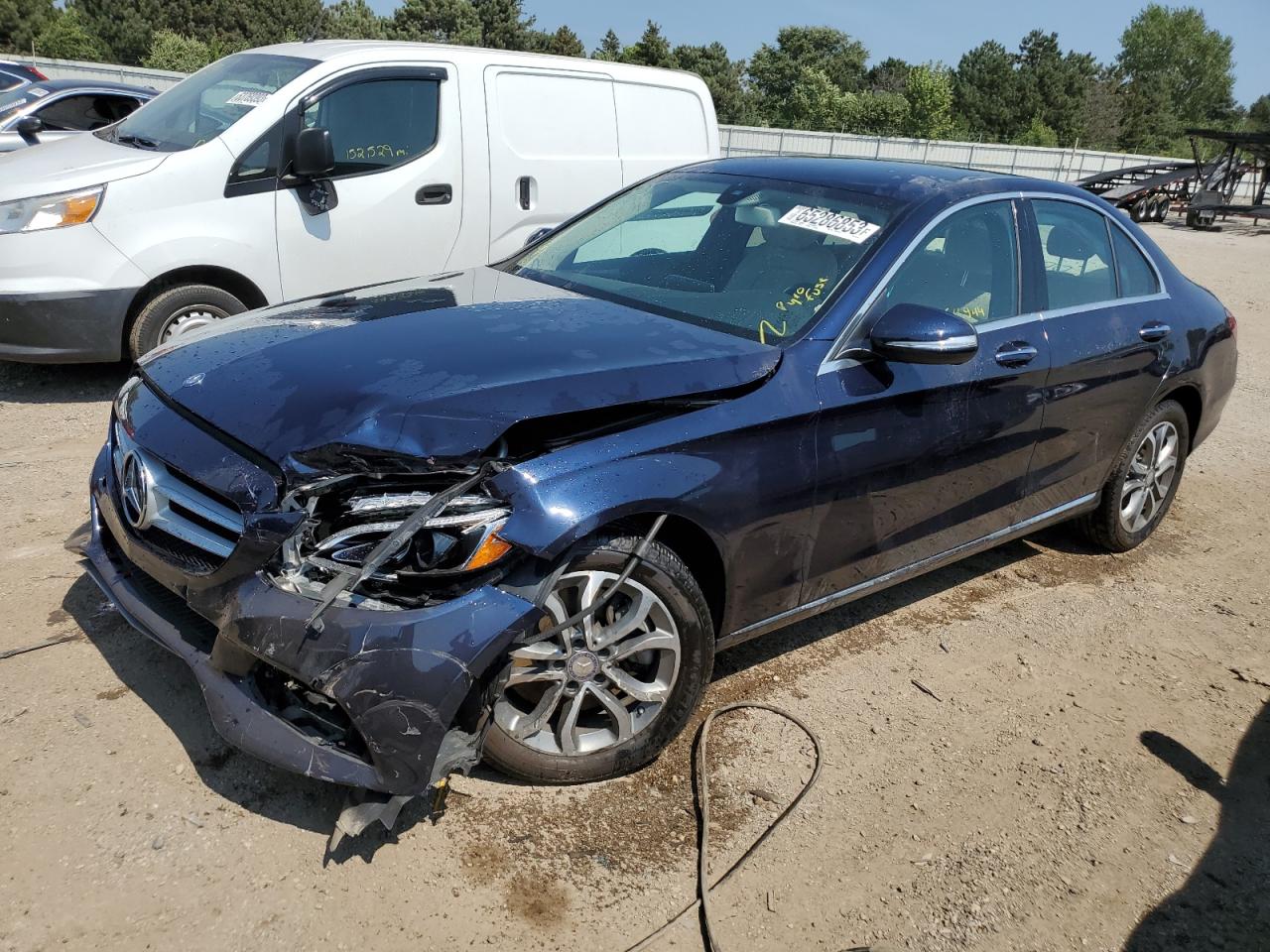 Obraz 1 z 2015 MERCEDES-BENZ C 300 4MATIC 2015 z VIN 55SWF4KB9FU026247