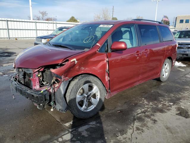 Image 1 of 2018 TOYOTA SIENNA LE 2018 with VIN 5TDKZ3DC0JS905874