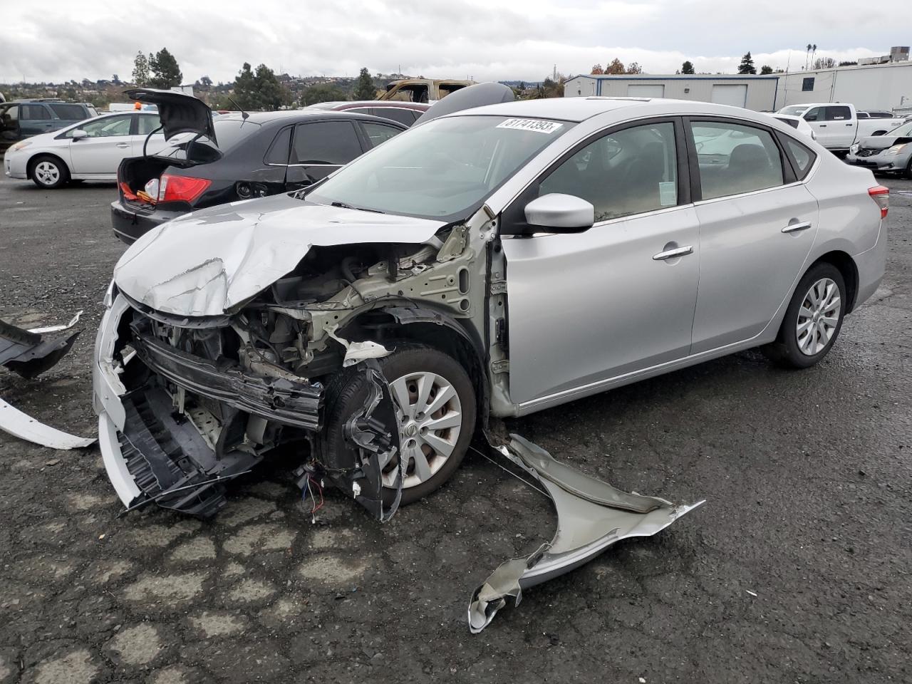 Image 1 of 2014 NISSAN SENTRA S 2014 with VIN 3N1AB7AP2EY253906