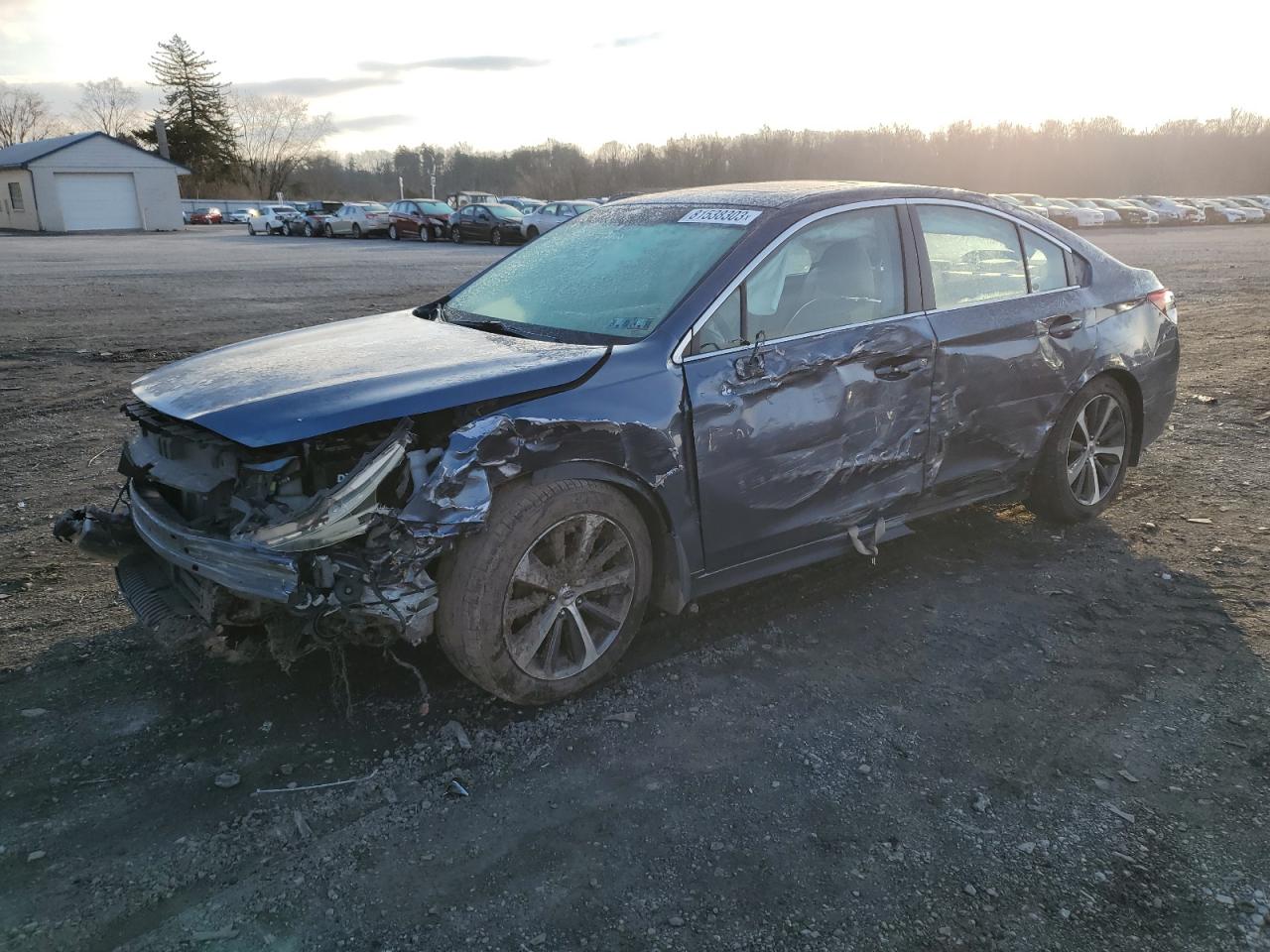 Image 1 of 2015 SUBARU LEGACY 2.5I LIMITED 2015 with VIN 4S3BNAL68F3049955