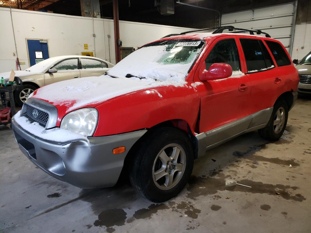 Изображение 1 2003 HYUNDAI SANTA FE GLS 2003 с VIN KM8SC13D83U505863