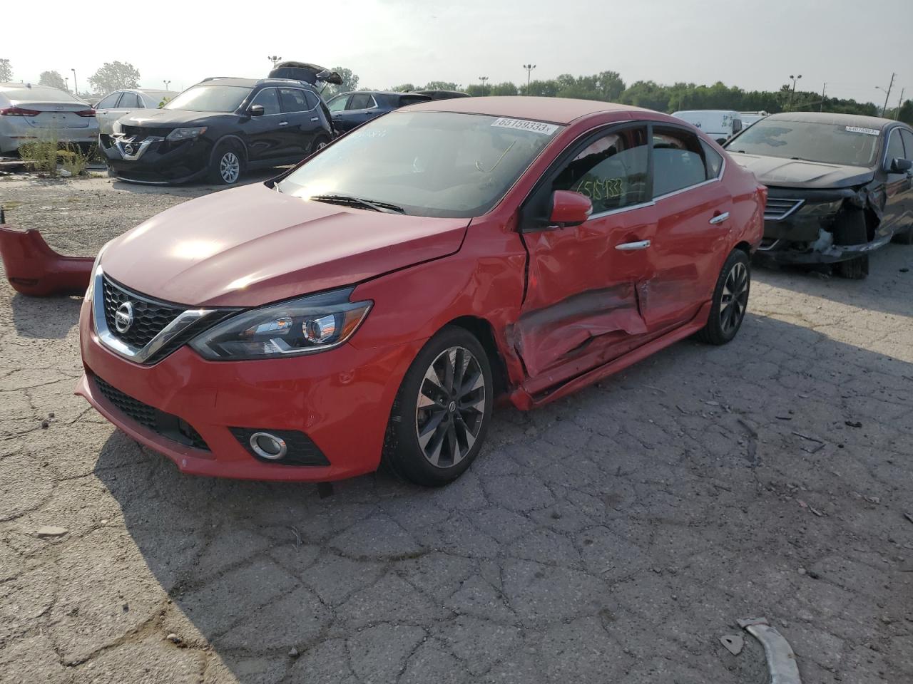 Изображение 1 2019 NISSAN SENTRA S 2019 с VIN 3N1AB7AP2KY311220