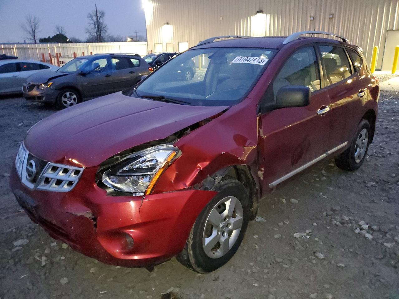 Image 1 of 2014 NISSAN ROGUE SELECT S 2014 with VIN JN8AS5MV9EW705230