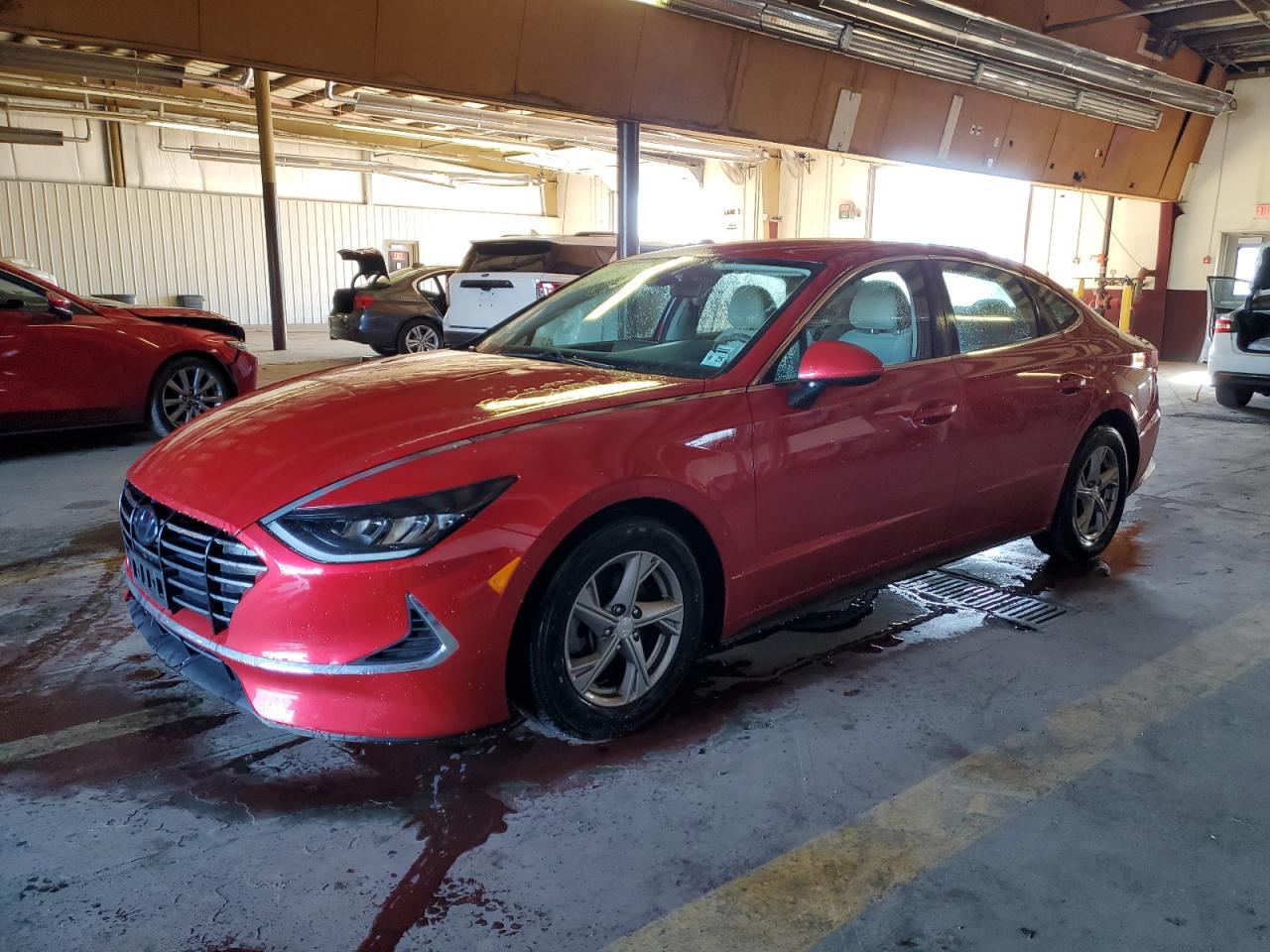 Obraz 1 z 2021 HYUNDAI SONATA SE 2021 z VIN 5NPEG4JA9MH065809