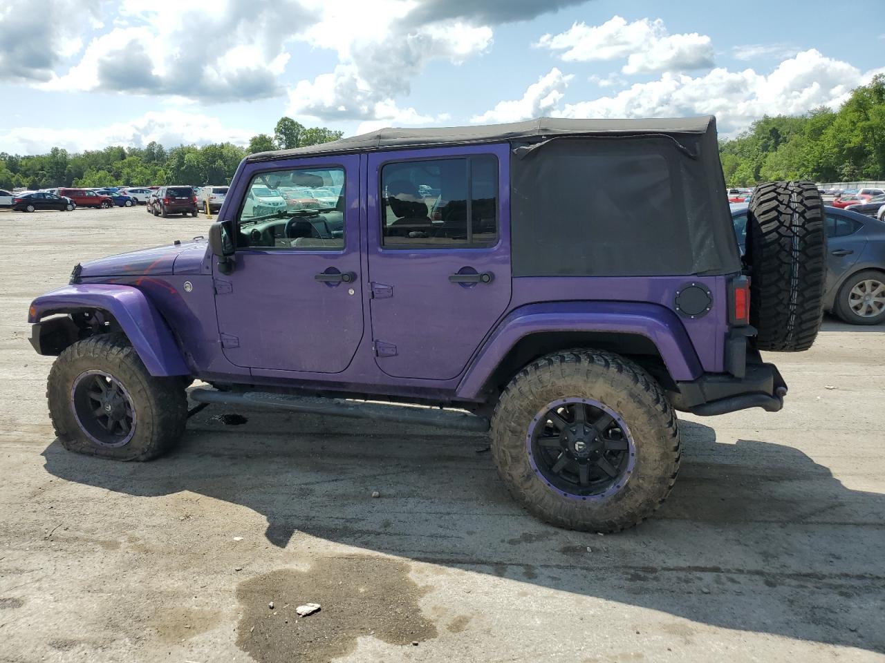 Image 2 of 2016 JEEP WRANGLER UNLIMITED SAHARA 2016 with VIN 1C4BJWEG2GL178970