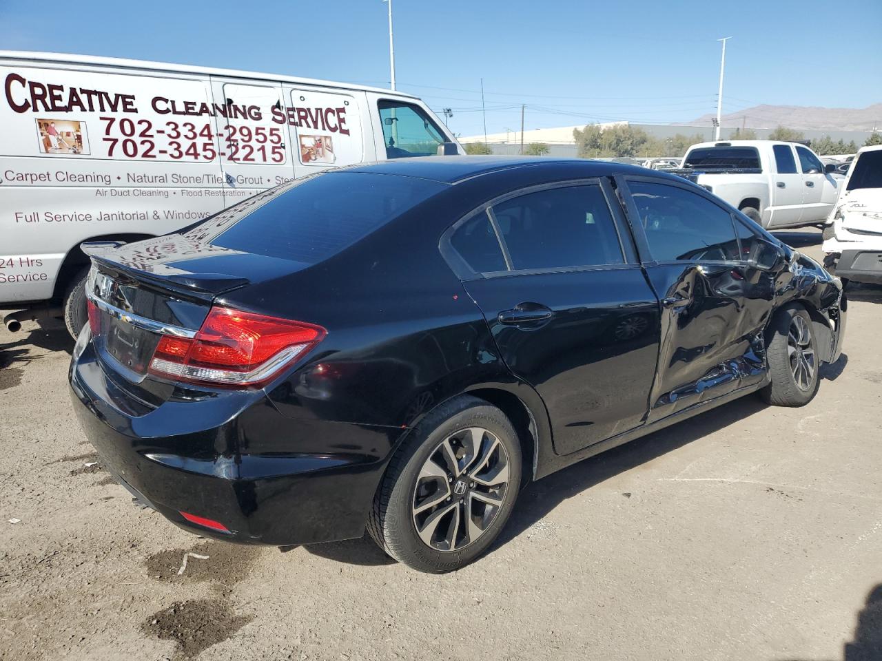 Image 3 of 2014 HONDA CIVIC EX 2014 with VIN 19XFB2F88EE265101