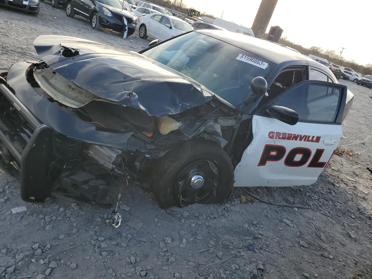 Obraz 1 z 2019 DODGE CHARGER POLICE 2019 z VIN 2C3CDXAG2KH644981