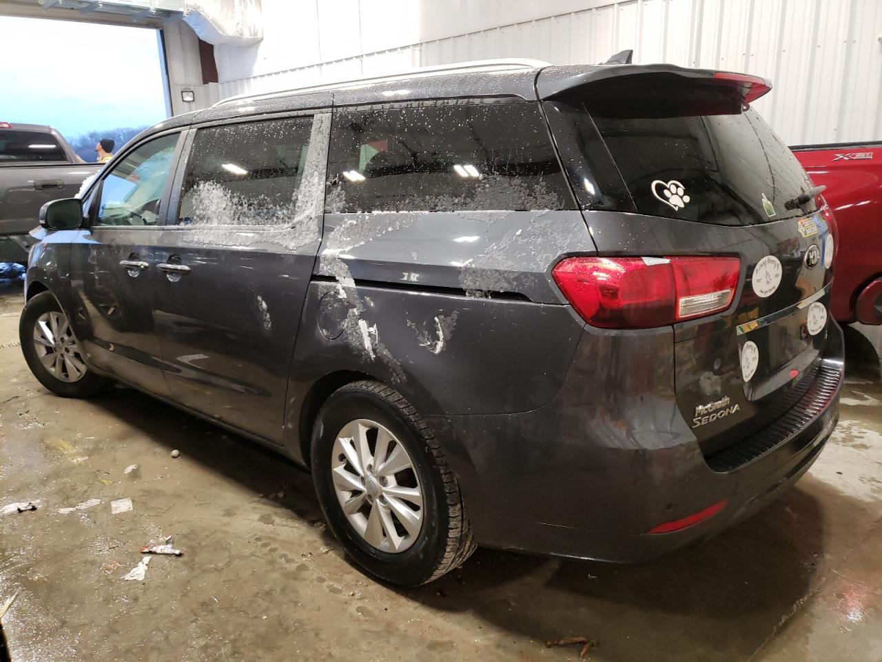 Изображение 2 2017 KIA SEDONA LX 2017 с VIN KNDMB5C14H6314854