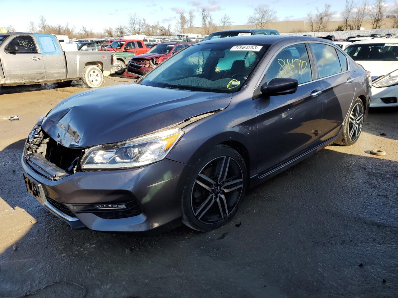 Изображение 1 2016 HONDA ACCORD SPORT 2016 с VIN 1HGCR2F55GA045085
