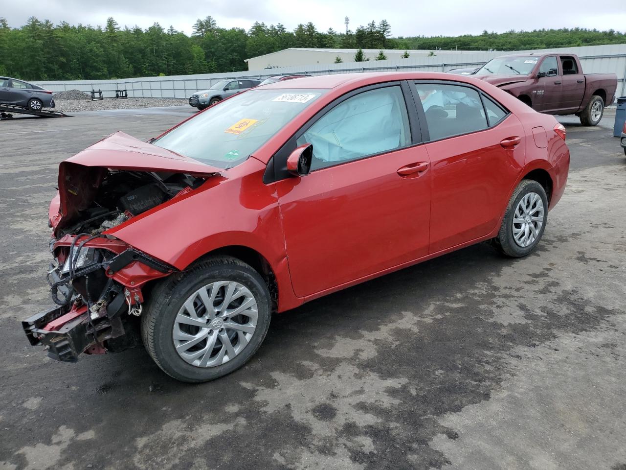 Obraz 1 z 2019 TOYOTA COROLLA L 2019 z VIN 2T1BURHE5KC244723