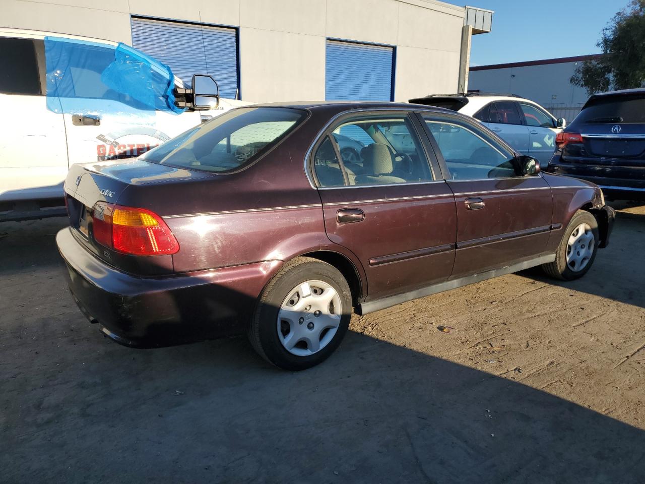 Image 3 of 2000 HONDA CIVIC EX 2000 with VIN 1HGEJ8644YL023952
