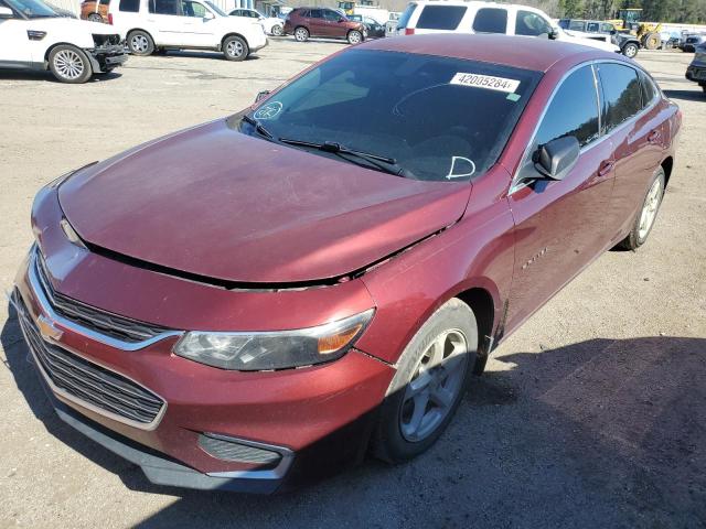 Image 1 of 2016 CHEVROLET MALIBU LS 2016 with VIN 1G1ZB5ST8GF204096