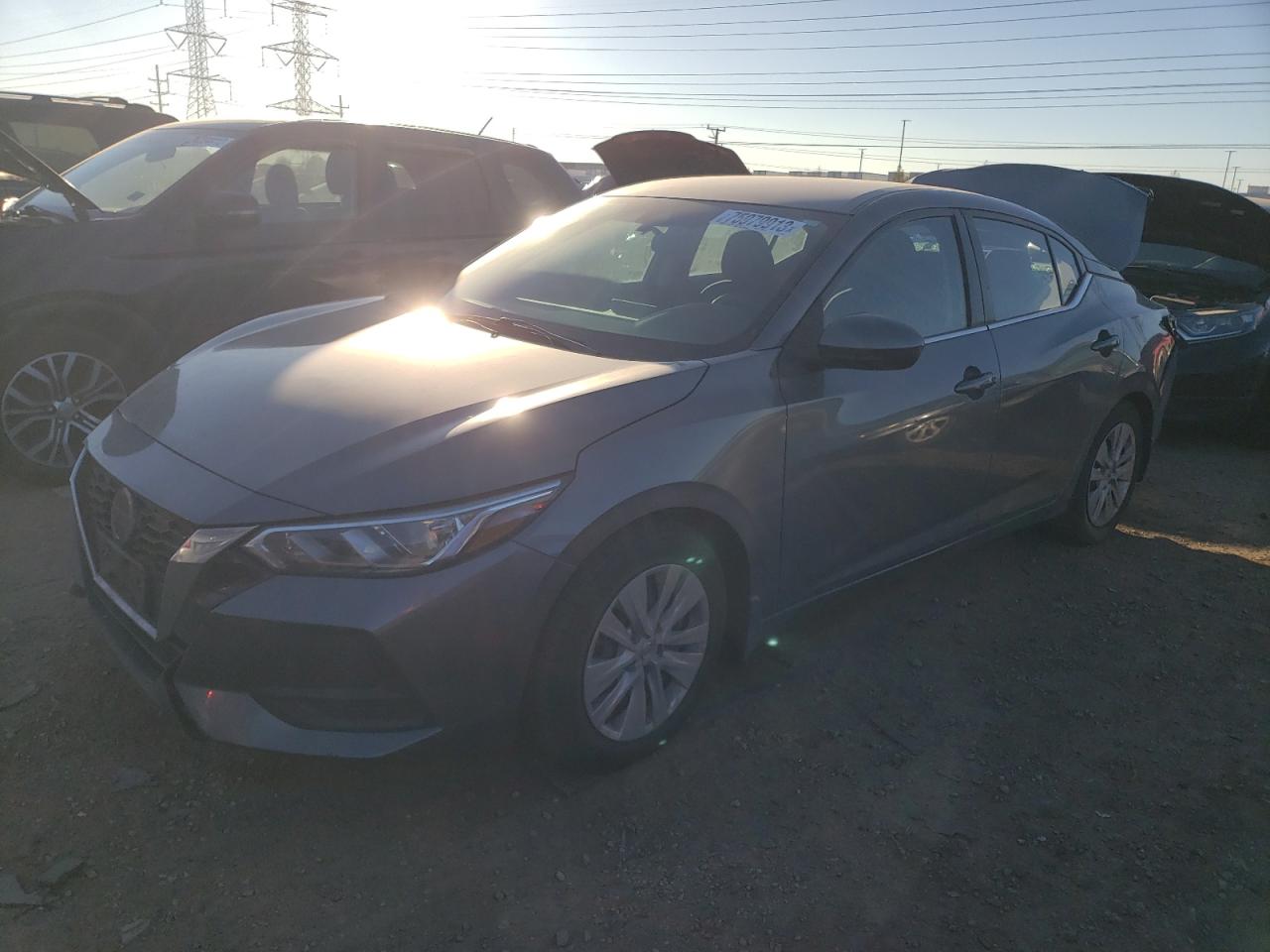 Image 1 of 2021 NISSAN SENTRA S 2021 with VIN 3N1AB8BV1MY242476