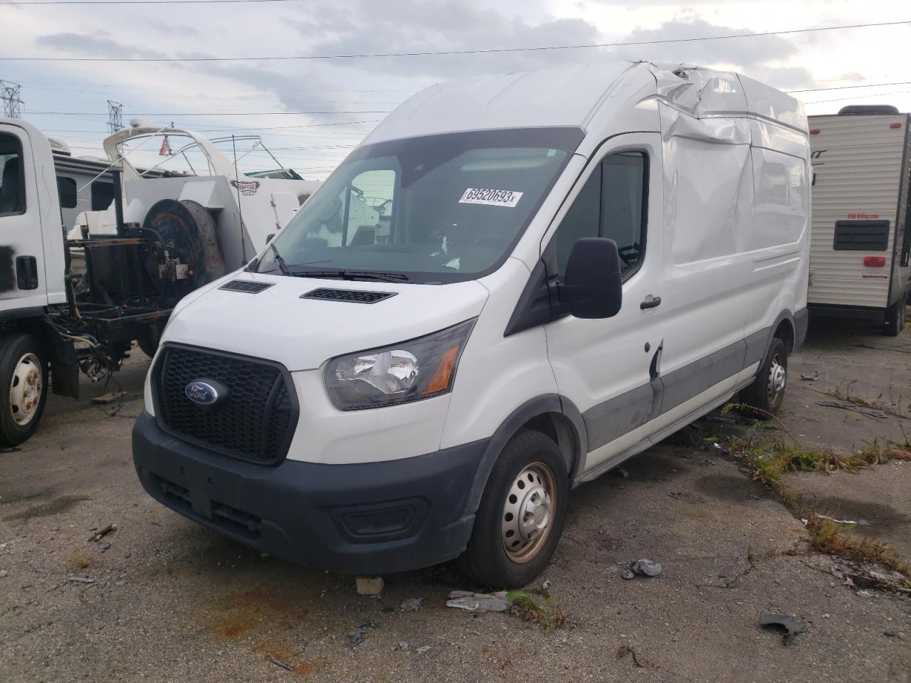 Image 2 of 2022 FORD TRANSIT T-250 2022 with VIN 1FTBR2X88NKA81167