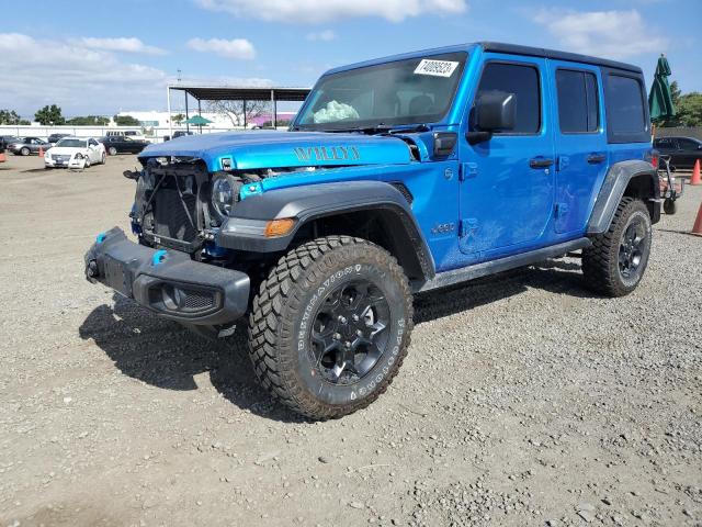 Image 1 of 2023 JEEP WRANGLER 4XE 2023 with VIN 1C4JJXN66PW690240
