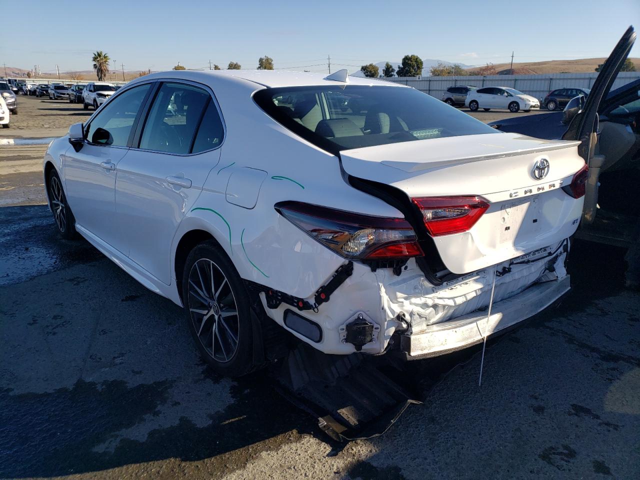 Image 2 of 2023 TOYOTA CAMRY SE NIGHT SHADE 2023 with VIN 4T1T11AK6PU794050