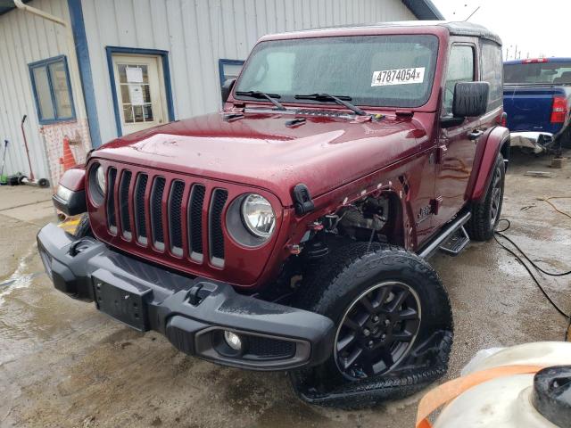 Image 1 of 2021 JEEP WRANGLER SPORT 2021 with VIN 1C4HJXAG8MW741424
